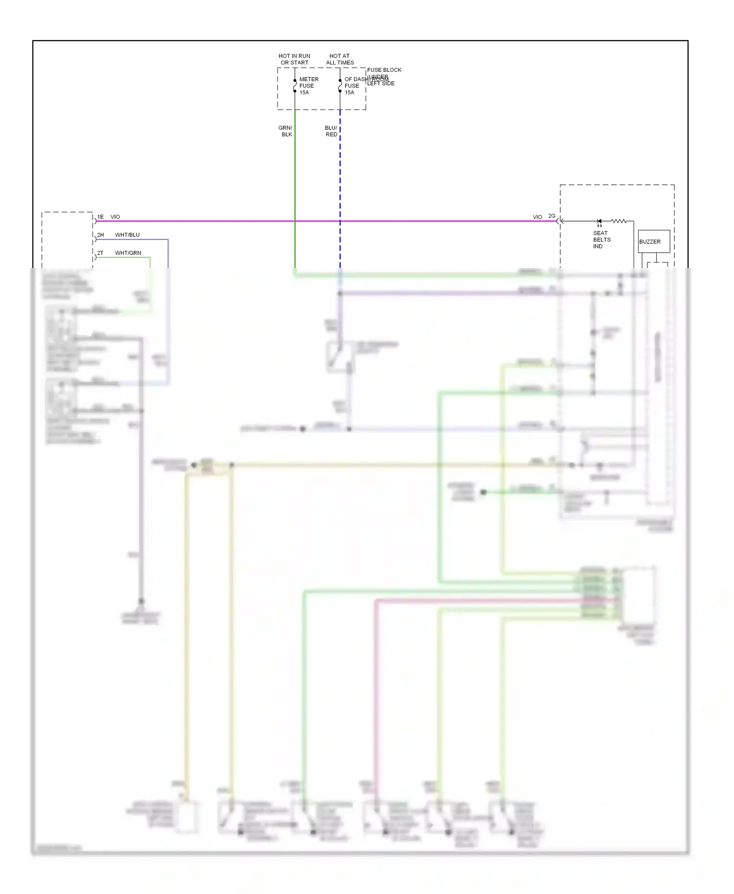 Mazda 6 GG facelift (2005-2008) nca wiring diagram  (31 of 31)