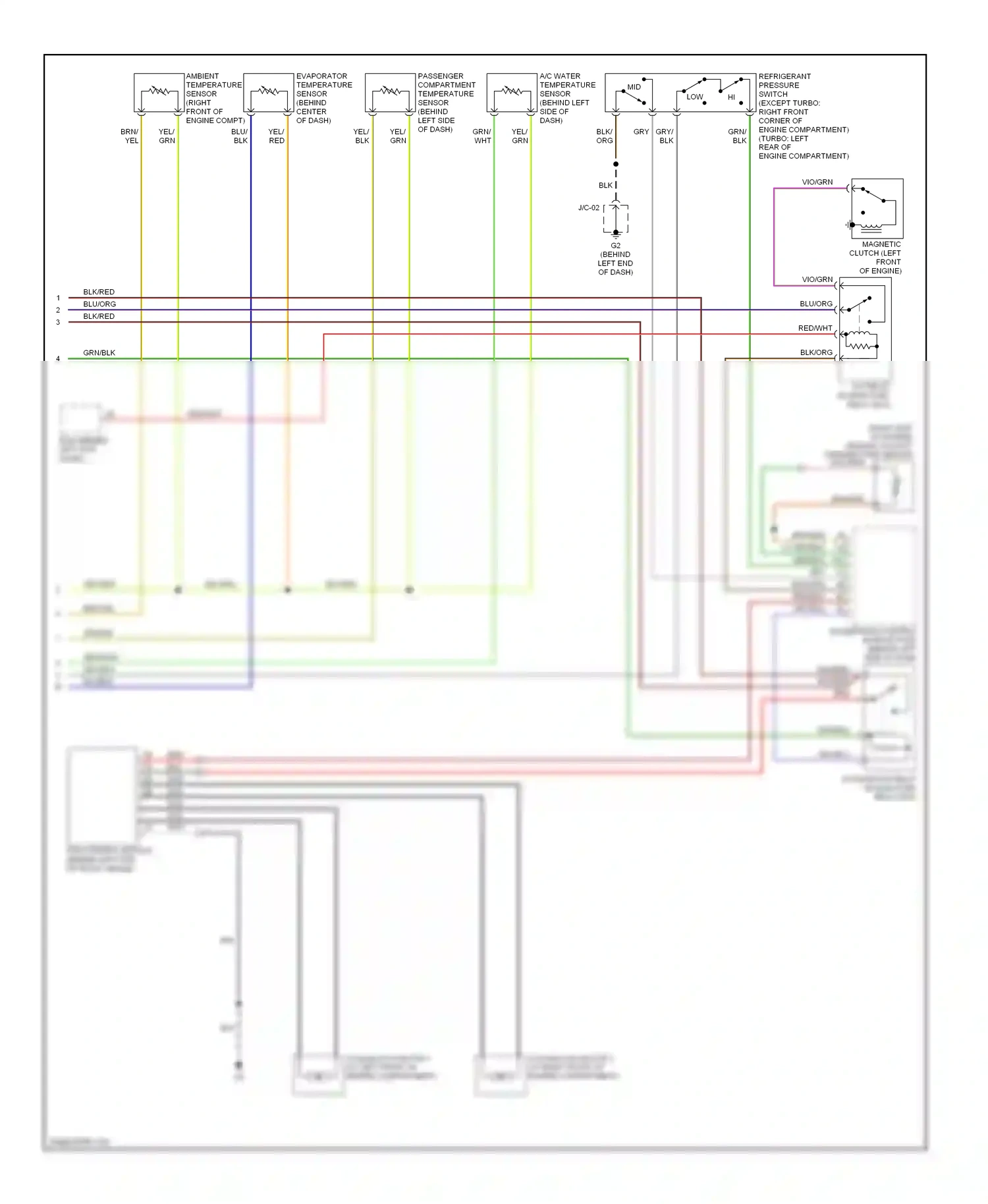 Mazda 6 GG facelift (2005-2008) nca wiring diagram  (3 of 31)