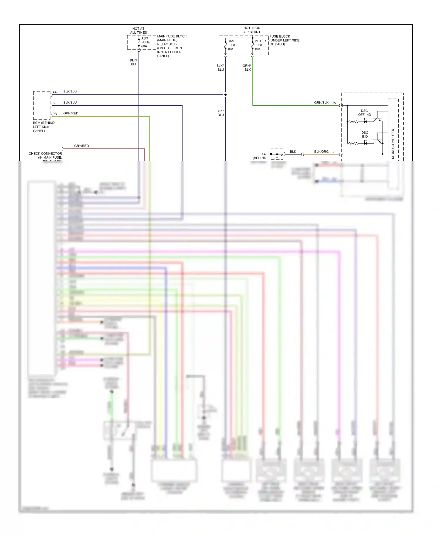 Mazda 6 GG facelift (2005-2008) nca wiring diagram  (9 of 31)