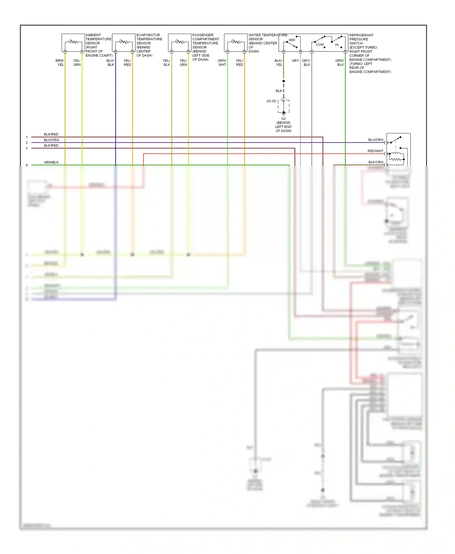 Mazda 6 GG facelift (2005-2008) nca wiring diagram  (6 of 31)