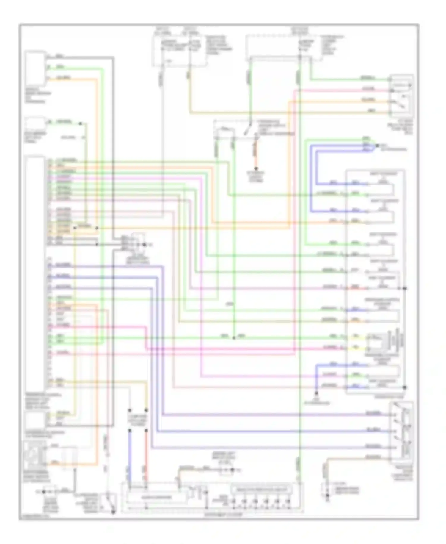 Wiring diagram pressure control solenoid a for Mazda 6 GG facelift (2005-2008) (1 of 1)