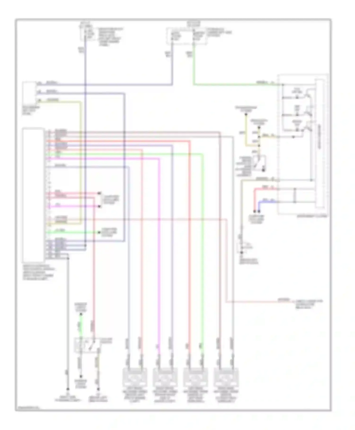 Wiring diagram tcs off switch for Mazda 6 GG facelift (2005-2008) (1 of 1)