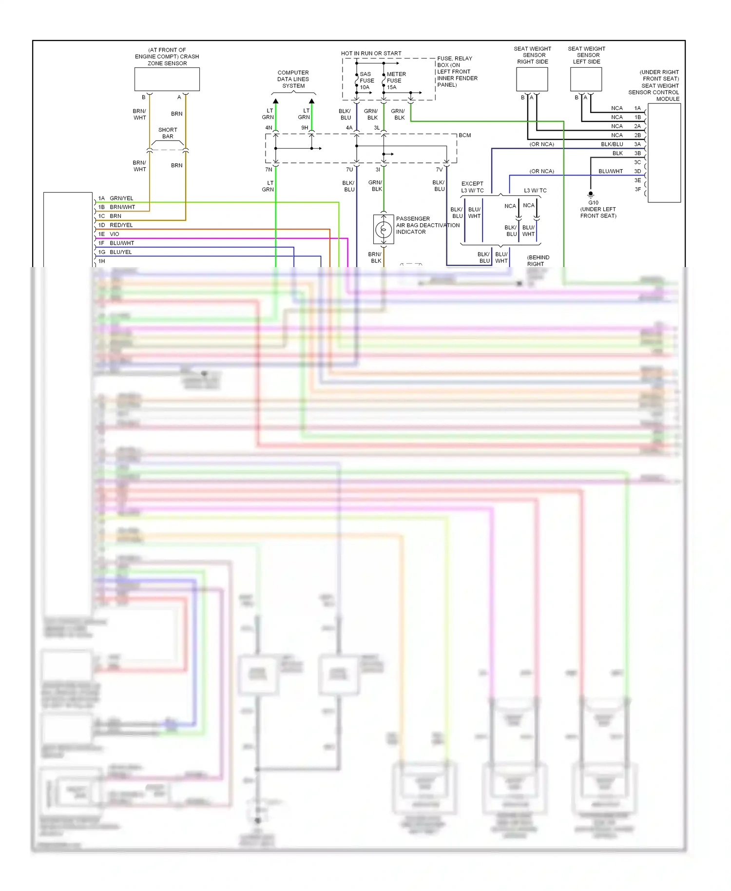 Mazda 6 GG facelift (2005-2008) wht/blu wiring diagram  (24 of 25)