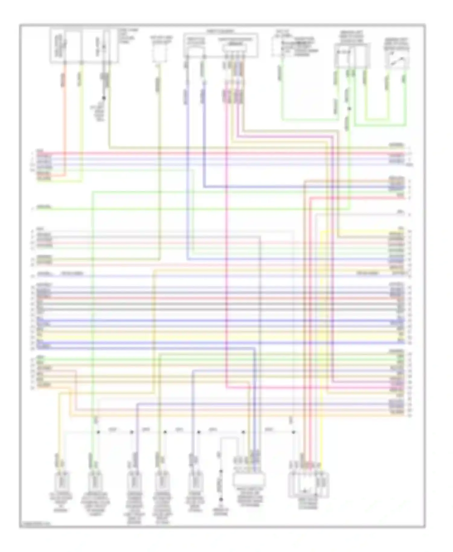 6 Mazda GG (2002-2005): Wiring diagram engine performance 2.3l (2 of 4)