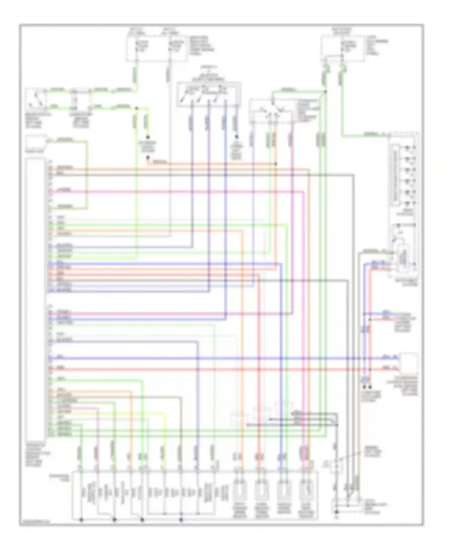 Wiring diagram 2-4 brake sol for Mazda 6 GG (2002-2005) (1 of 1)