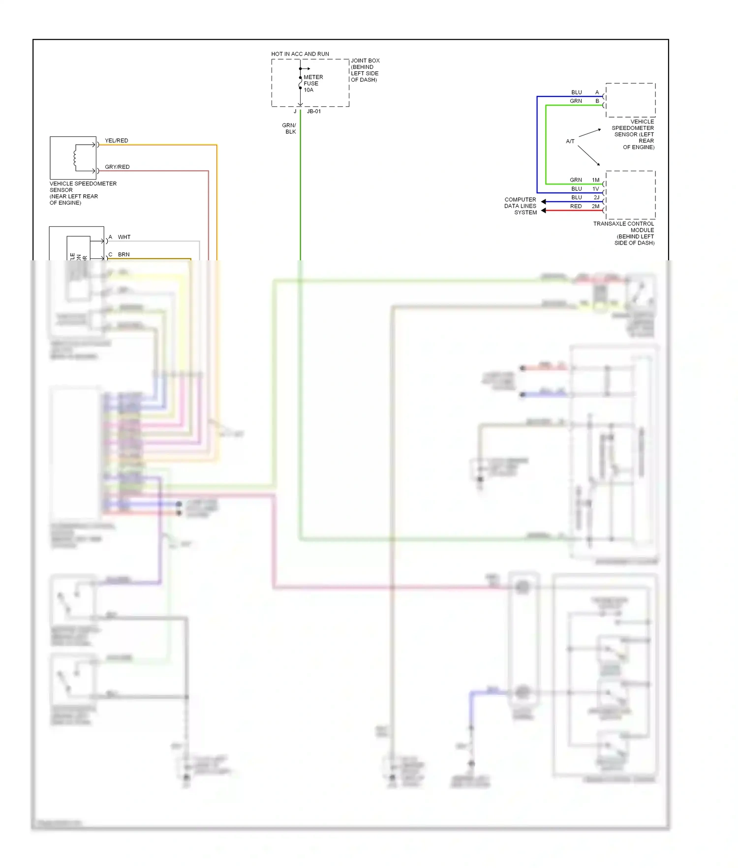 Mazda 6 GG (2002-2005) brn/blk wiring diagram  (2 of 7)