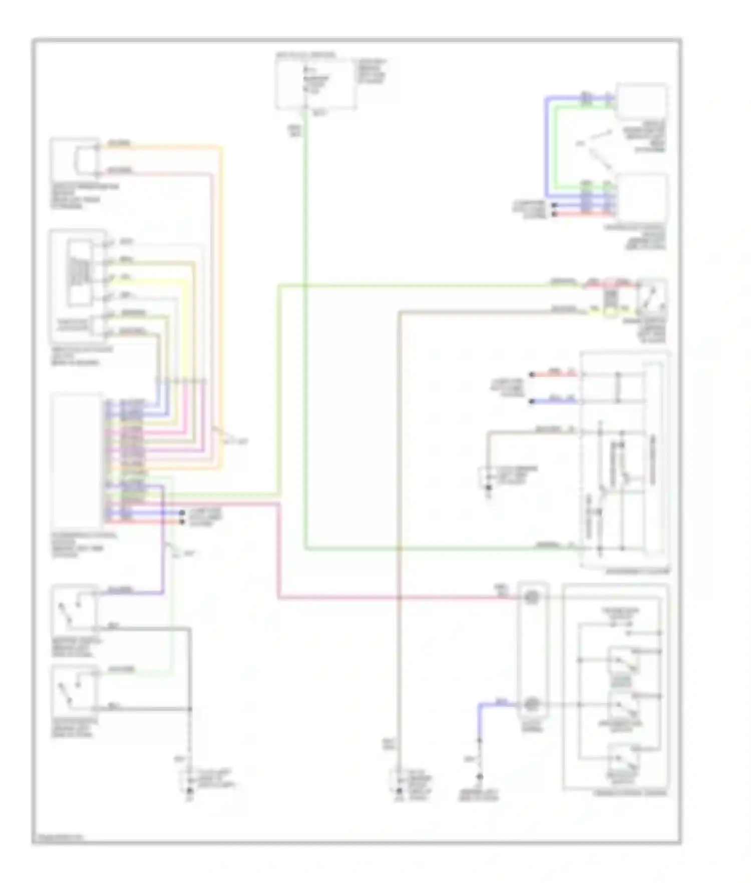 Wiring diagram computer data lines system for Mazda 6 GG (2002-2005) (4 of 7)