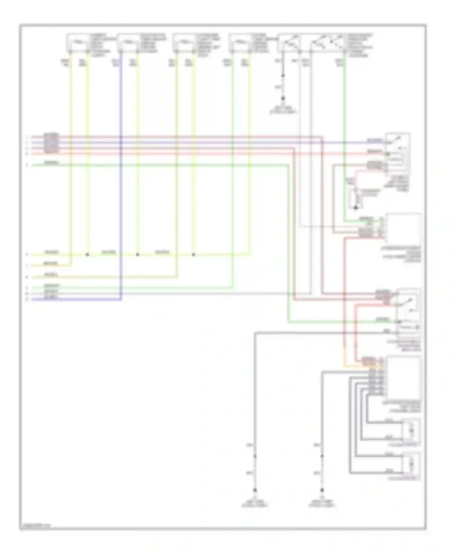 Wiring diagram red/wht for Mazda 6 GG (2002-2005) (3 of 10)
