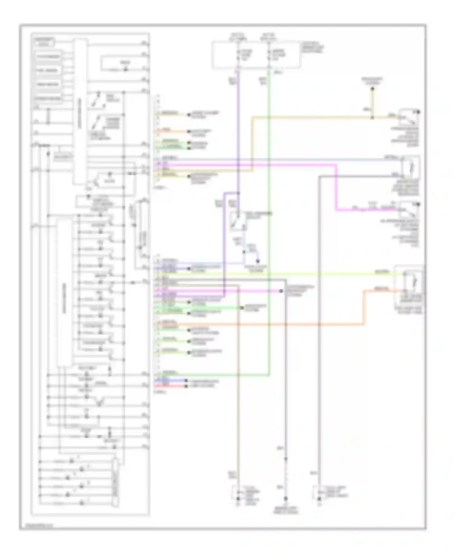 Wiring diagram room fuse for Mazda 6 GG (2002-2005) (7 of 14)
