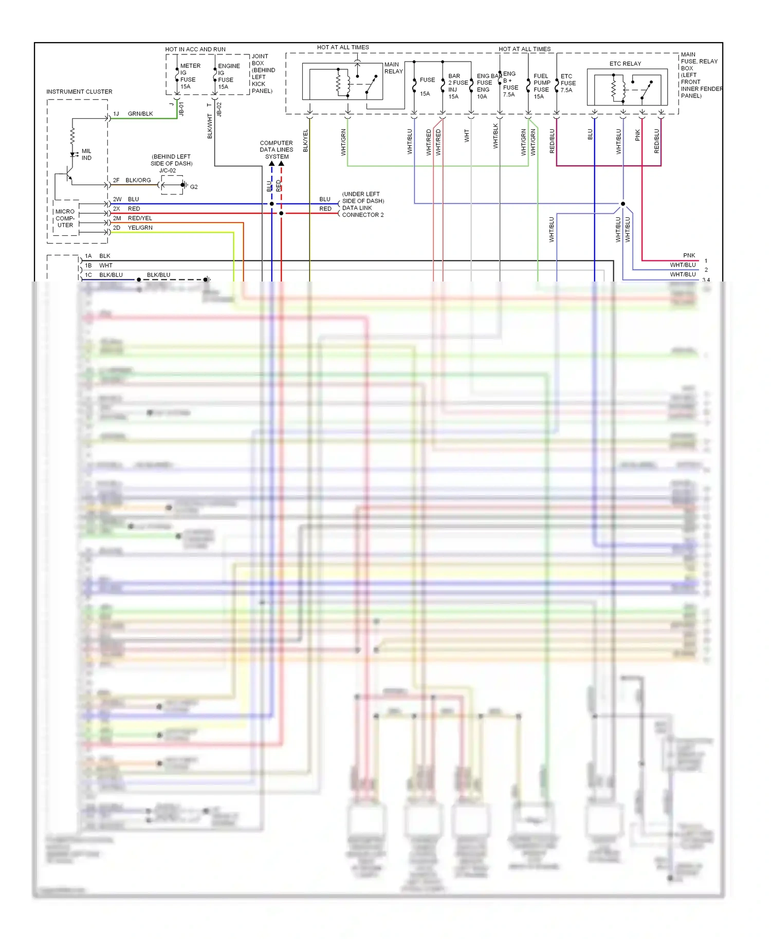 Mazda 6 GG (2002-2005) wht wiring diagram  (9 of 34)
