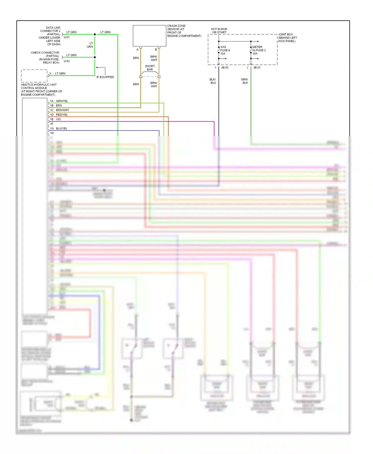 Mazda 6 GG (2002-2005) wht wiring diagram  (30 of 34)