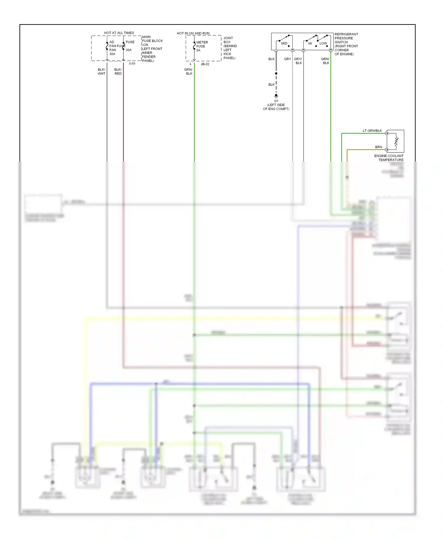 Mazda 6 GG (2002-2005) wht wiring diagram  (1 of 34)