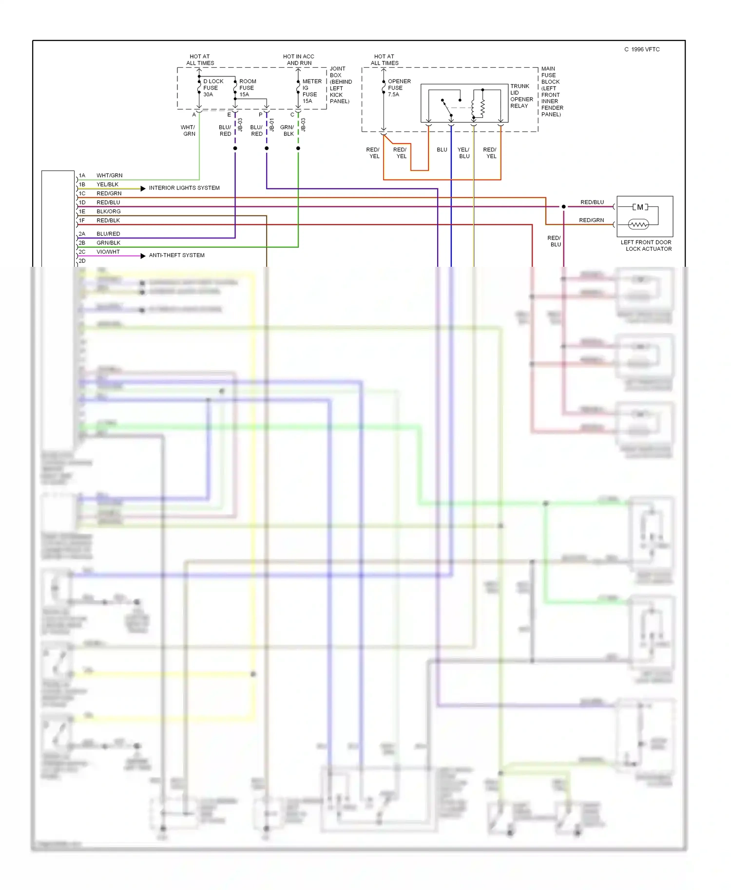 Mazda 6 GG (2002-2005) wht wiring diagram  (23 of 34)