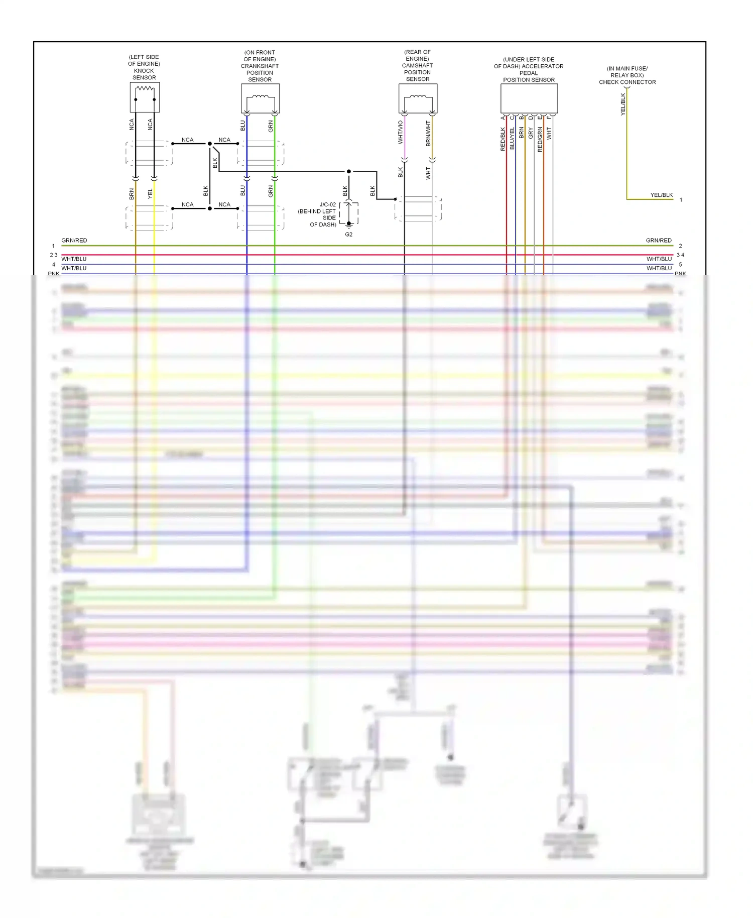 Mazda 6 GG (2002-2005) wht wiring diagram  (15 of 34)
