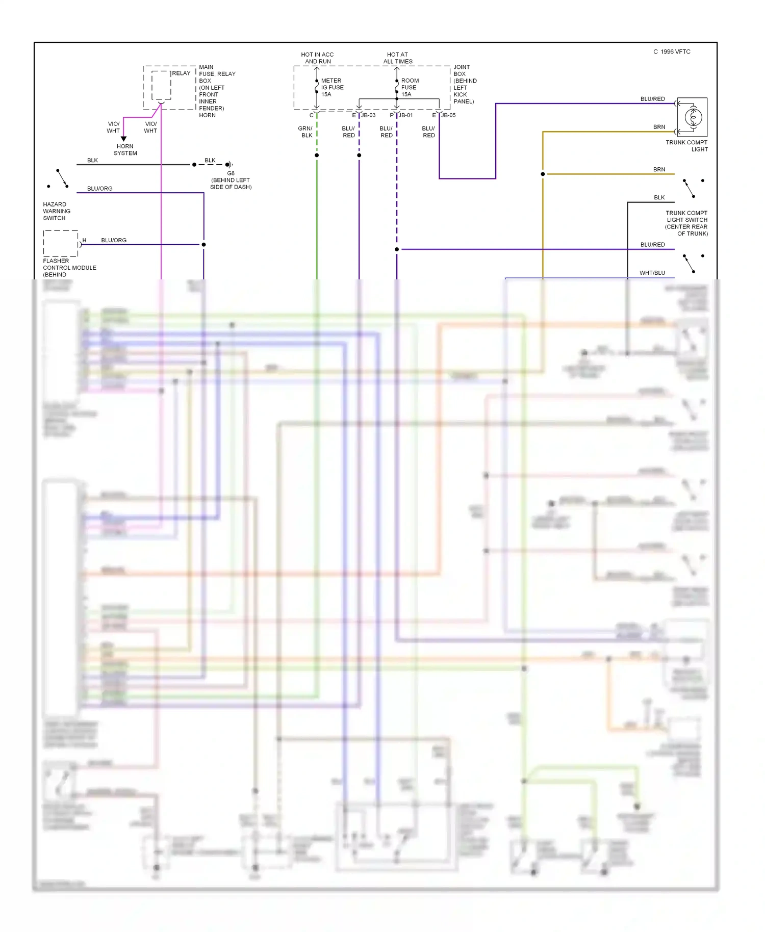 Mazda 6 GG (2002-2005) wht wiring diagram  (7 of 34)