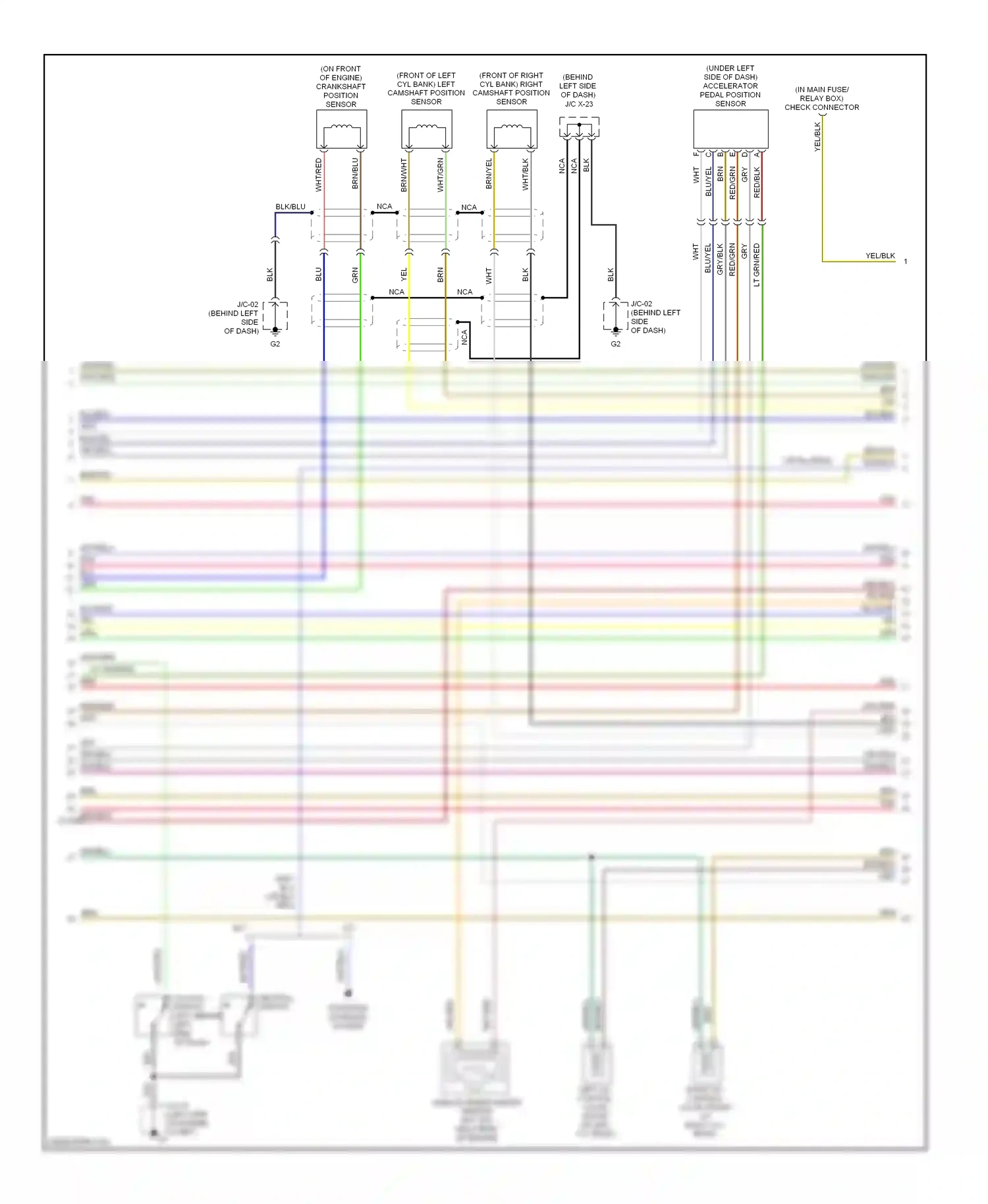 Mazda 6 GG (2002-2005) wht wiring diagram  (19 of 34)
