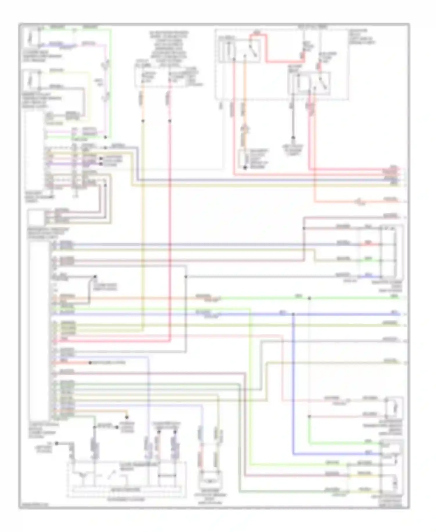 6 Mazda GH facelift (2009-2013): Manual a/c circuit (1 of 2)
