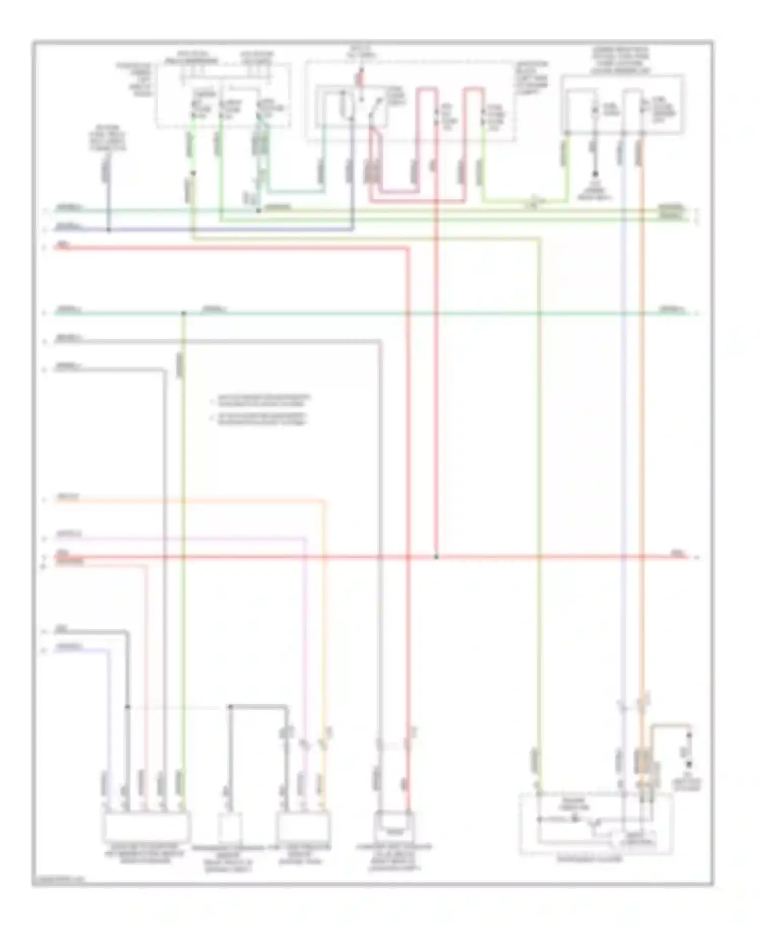 6 Mazda GH facelift (2009-2013): Wiring diagram engine performance 2.5l (2 of 4)