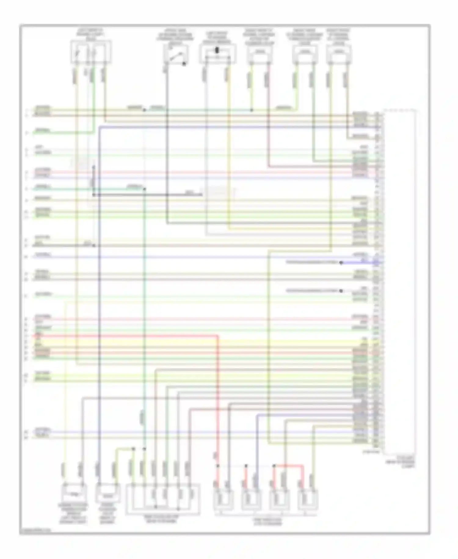 6 Mazda GH facelift (2009-2013): Wiring diagram engine performance 2.5l (4 of 4)