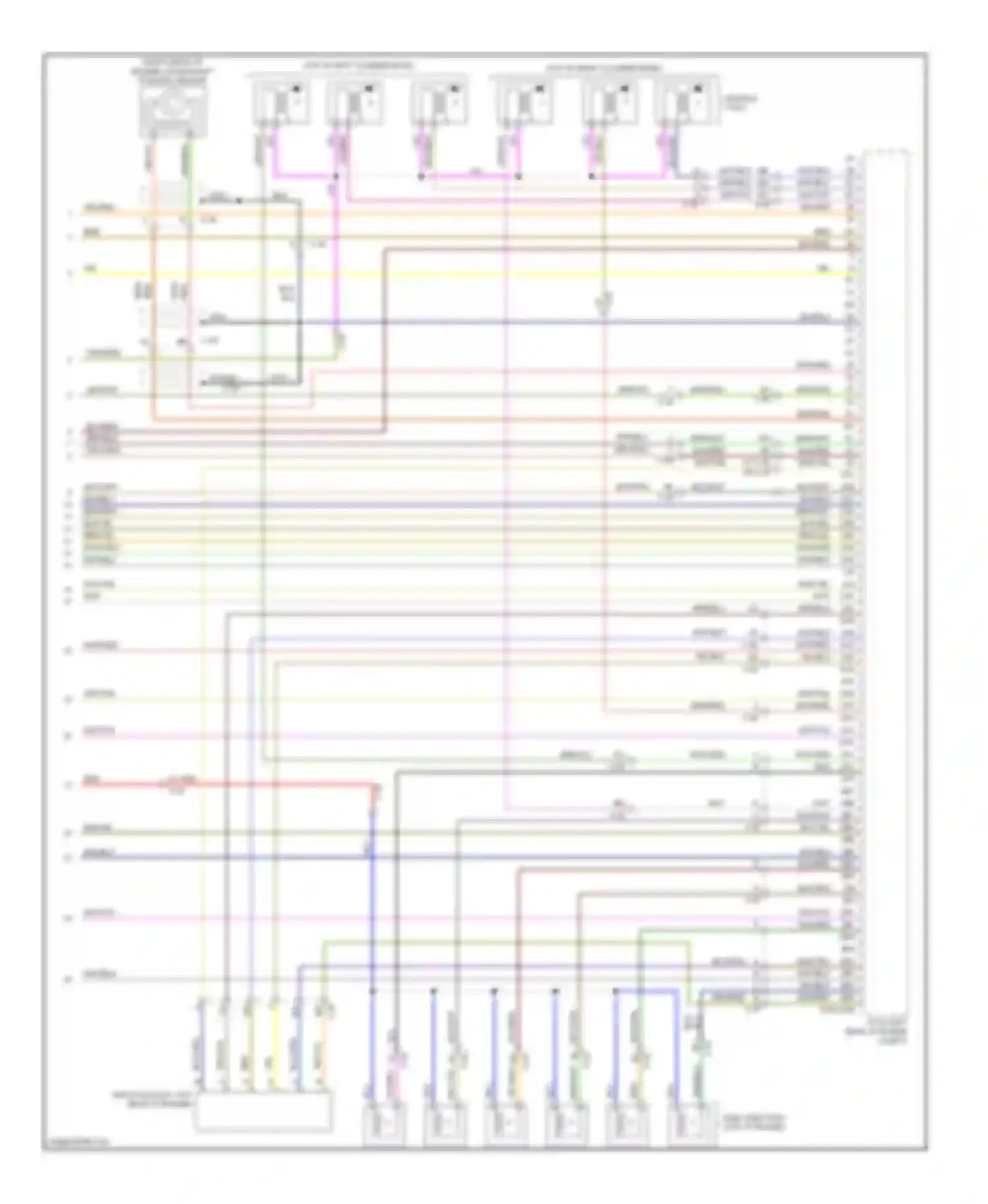 6 Mazda GH facelift (2009-2013): Wiring diagram engine performance 3.7l (4 of 4)