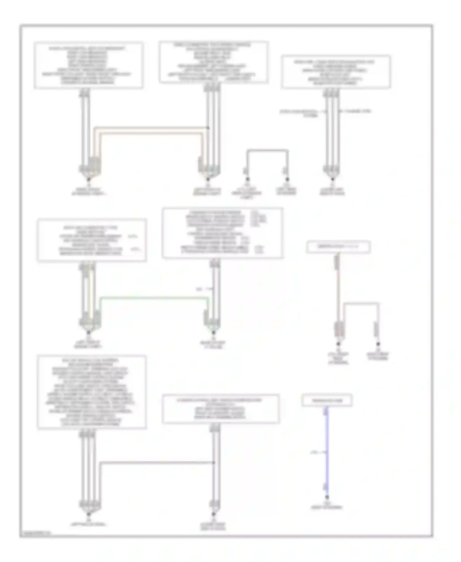 6 Mazda GH facelift (2009-2013): Ground distribution circuit (1 of 2)