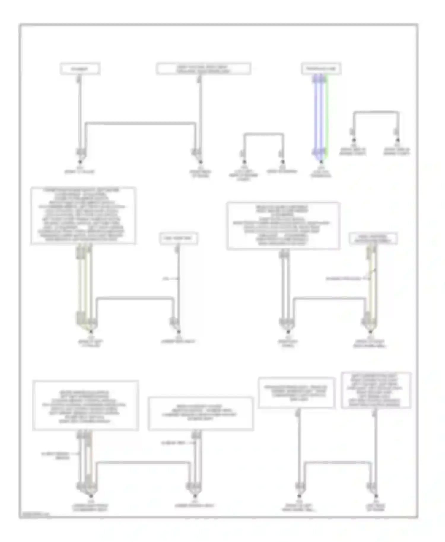 6 Mazda GH facelift (2009-2013): Ground distribution circuit (2 of 2)