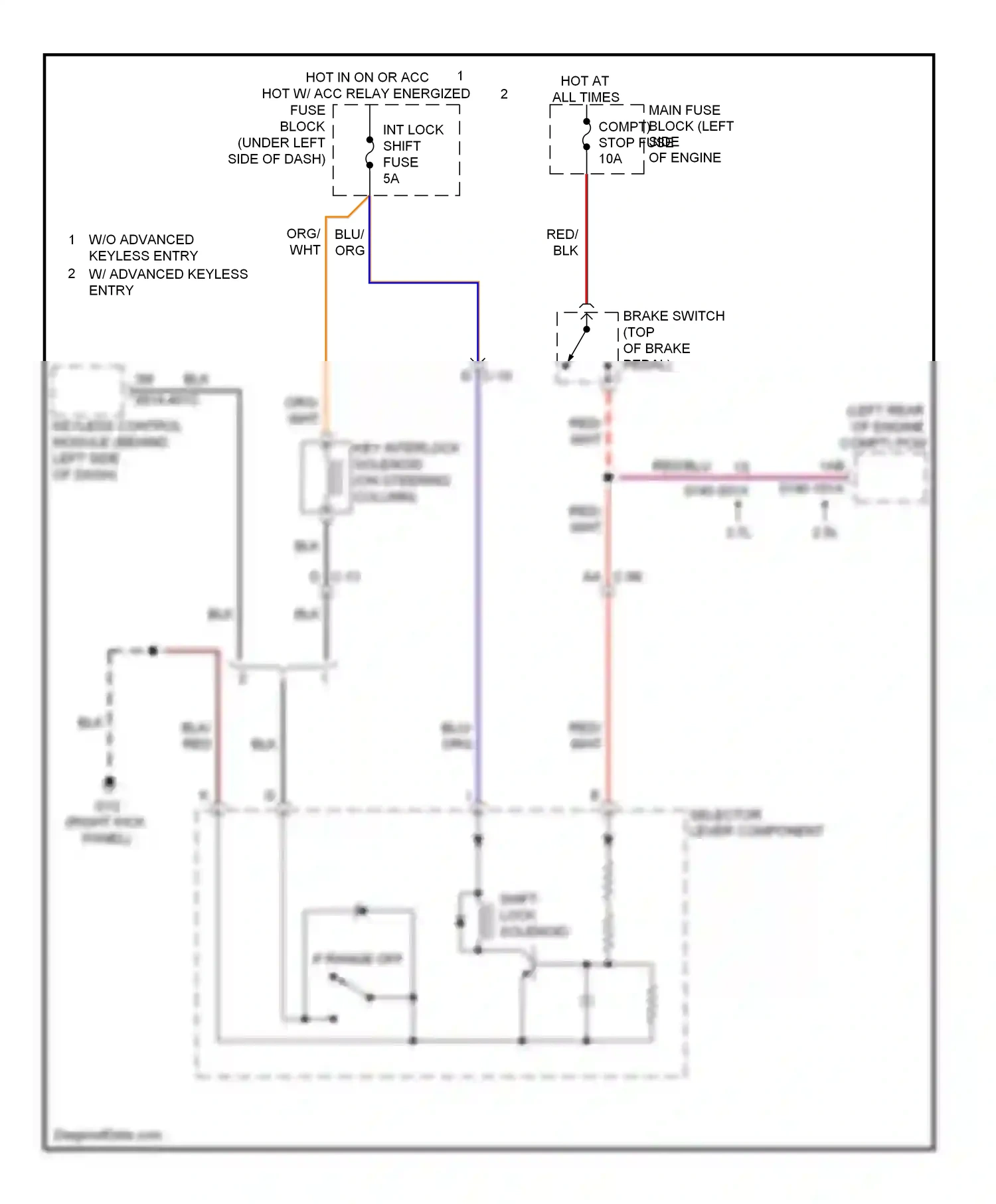 Mazda 6 GH facelift (2009-2013) 3.7l wiring diagram  (15 of 16)