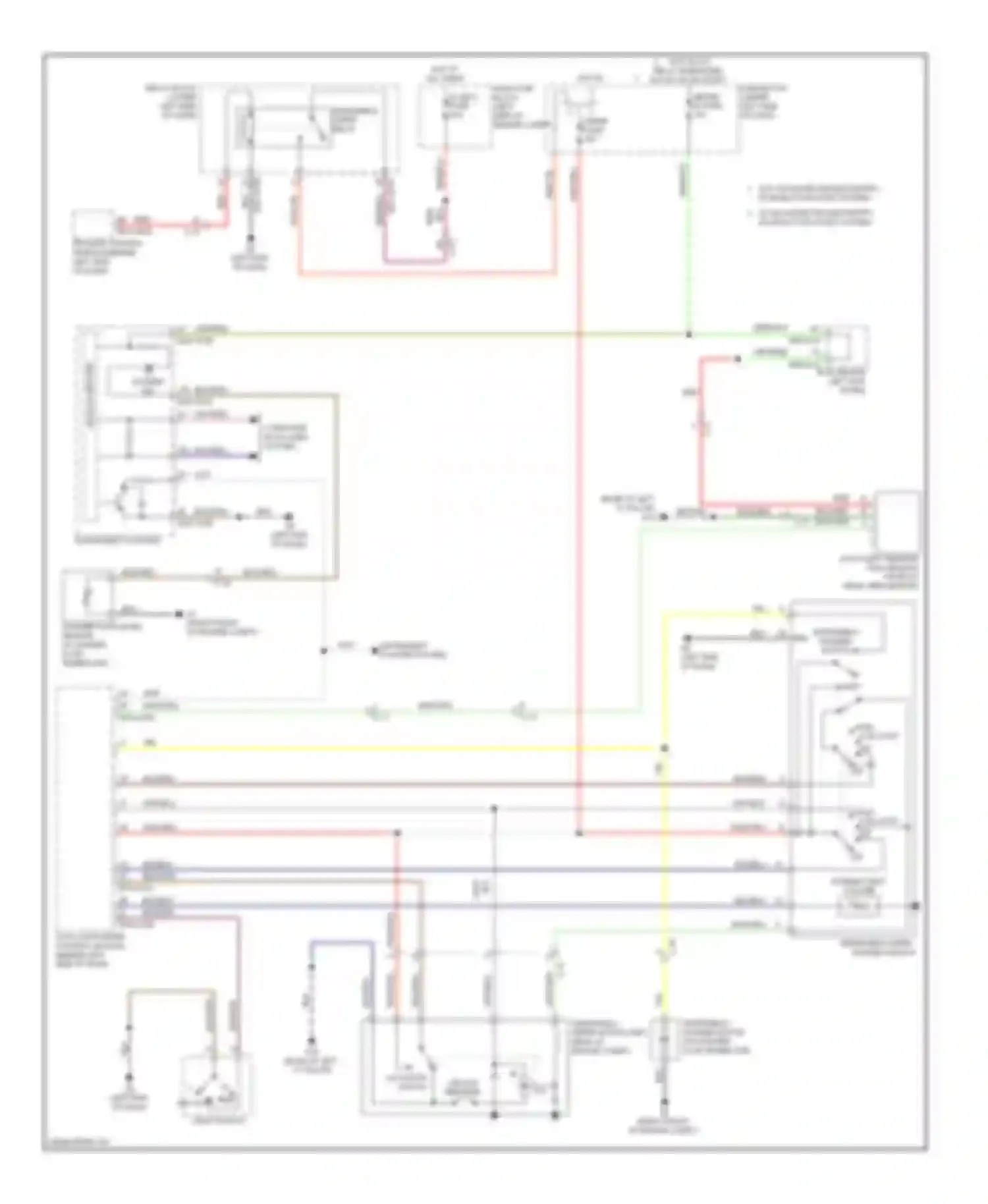 Wiring diagram blk/ wht for Mazda 6 GH facelift (2009-2013) (1 of 1)
