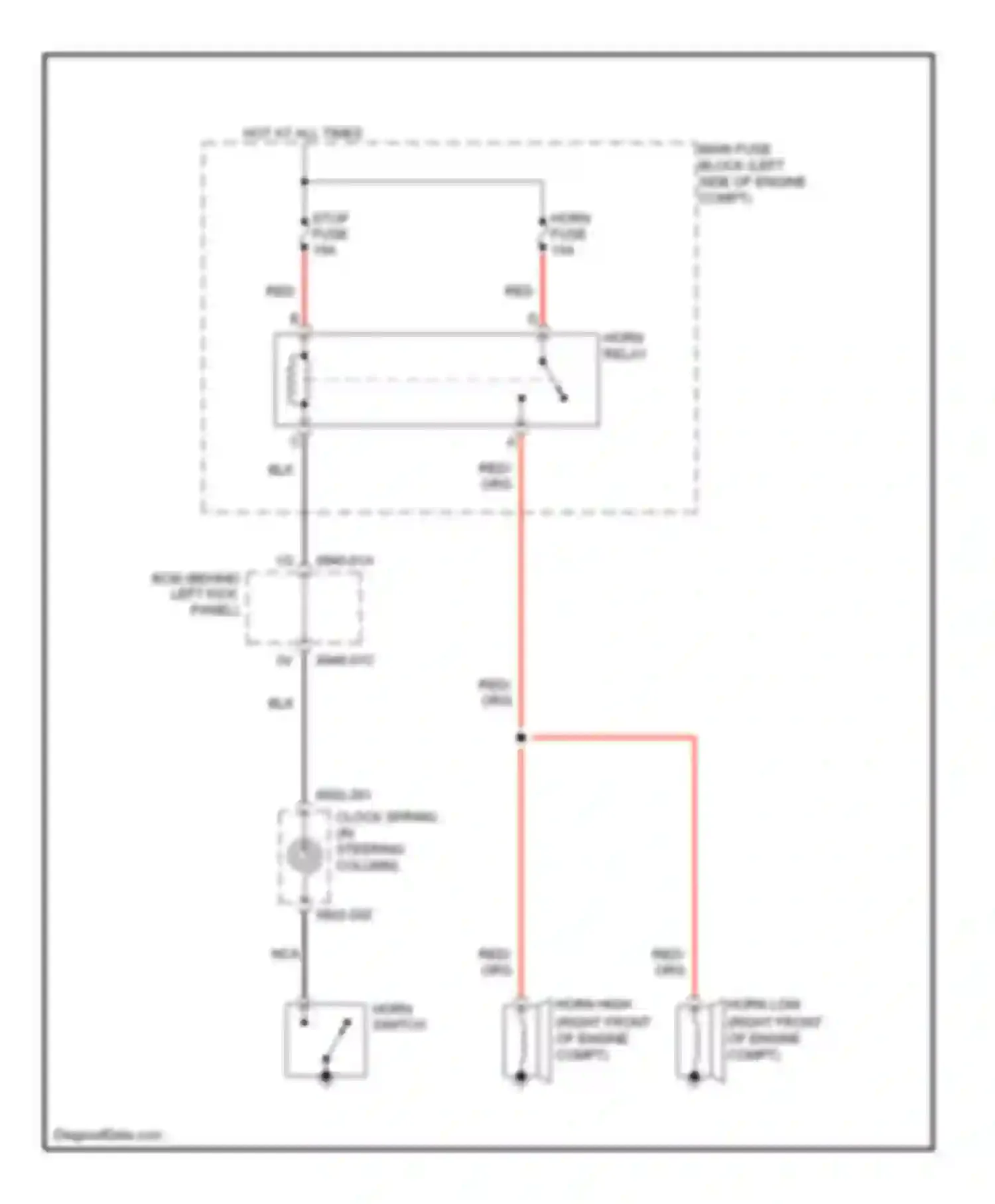 Wiring diagram blk for Mazda 6 GH facelift (2009-2013) (27 of 76)