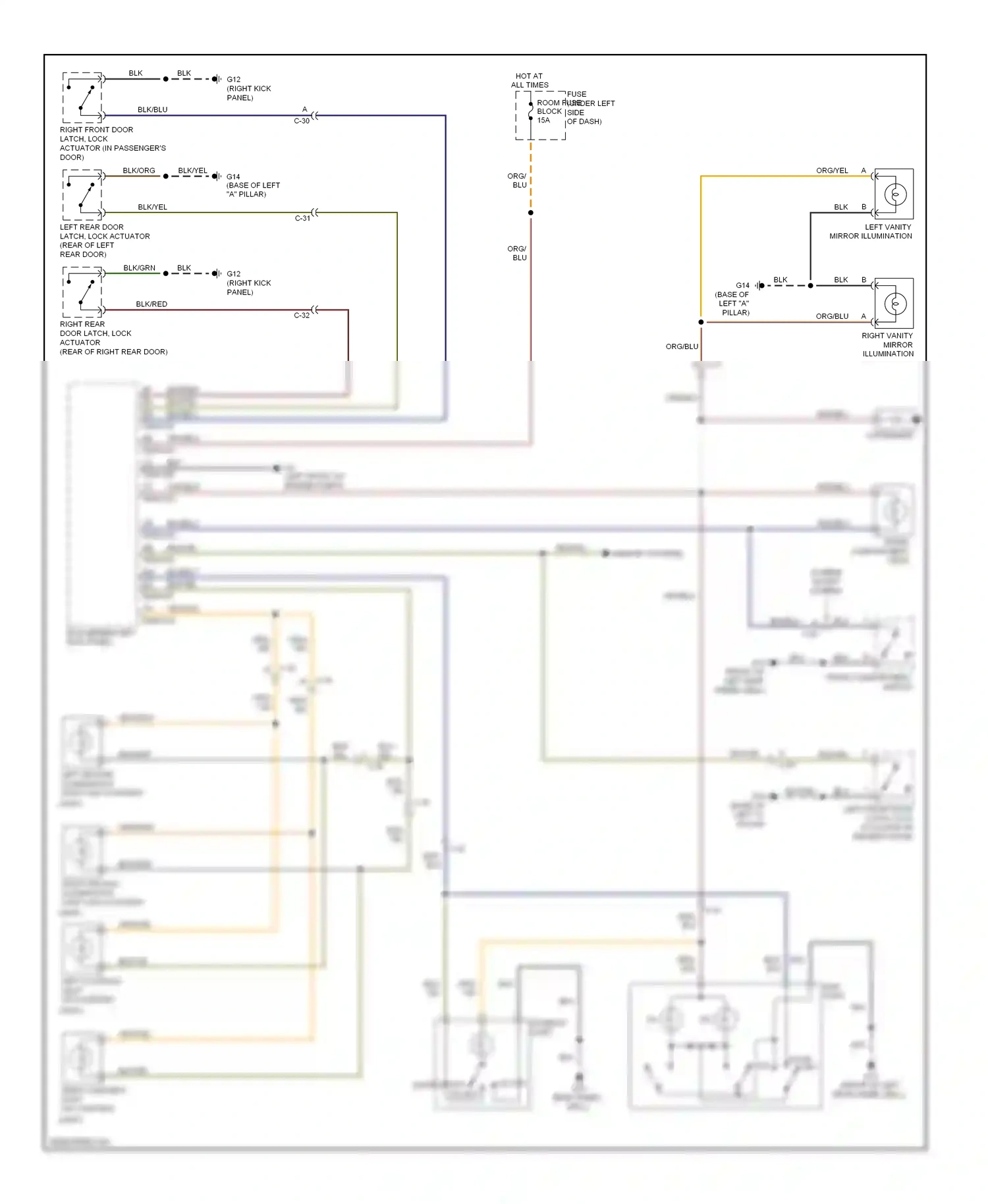 Mazda 6 GH facelift (2009-2013) blu wiring diagram  (12 of 42)
