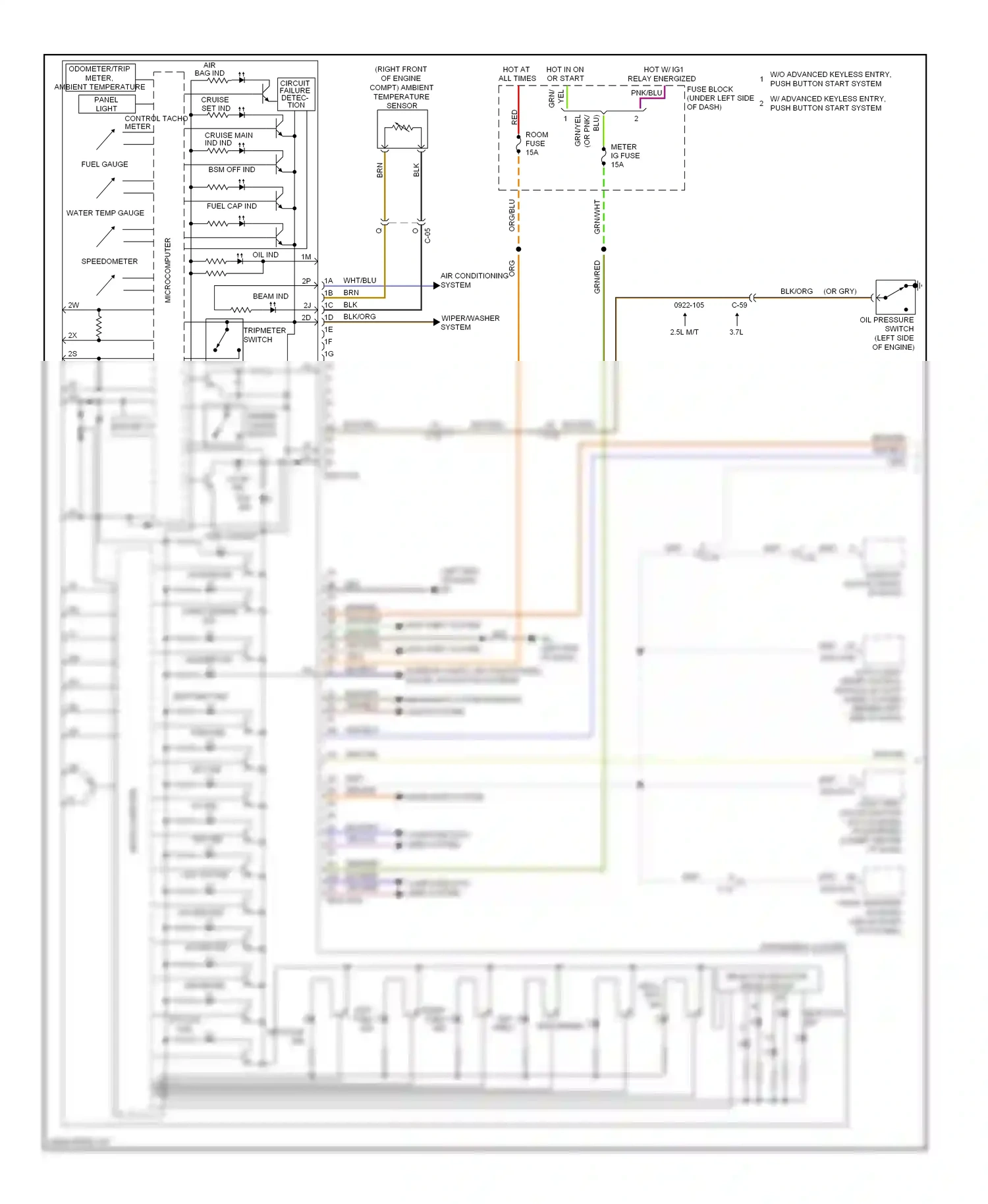 Mazda 6 GH facelift (2009-2013) charge ind wiring diagram  (2 of 2)