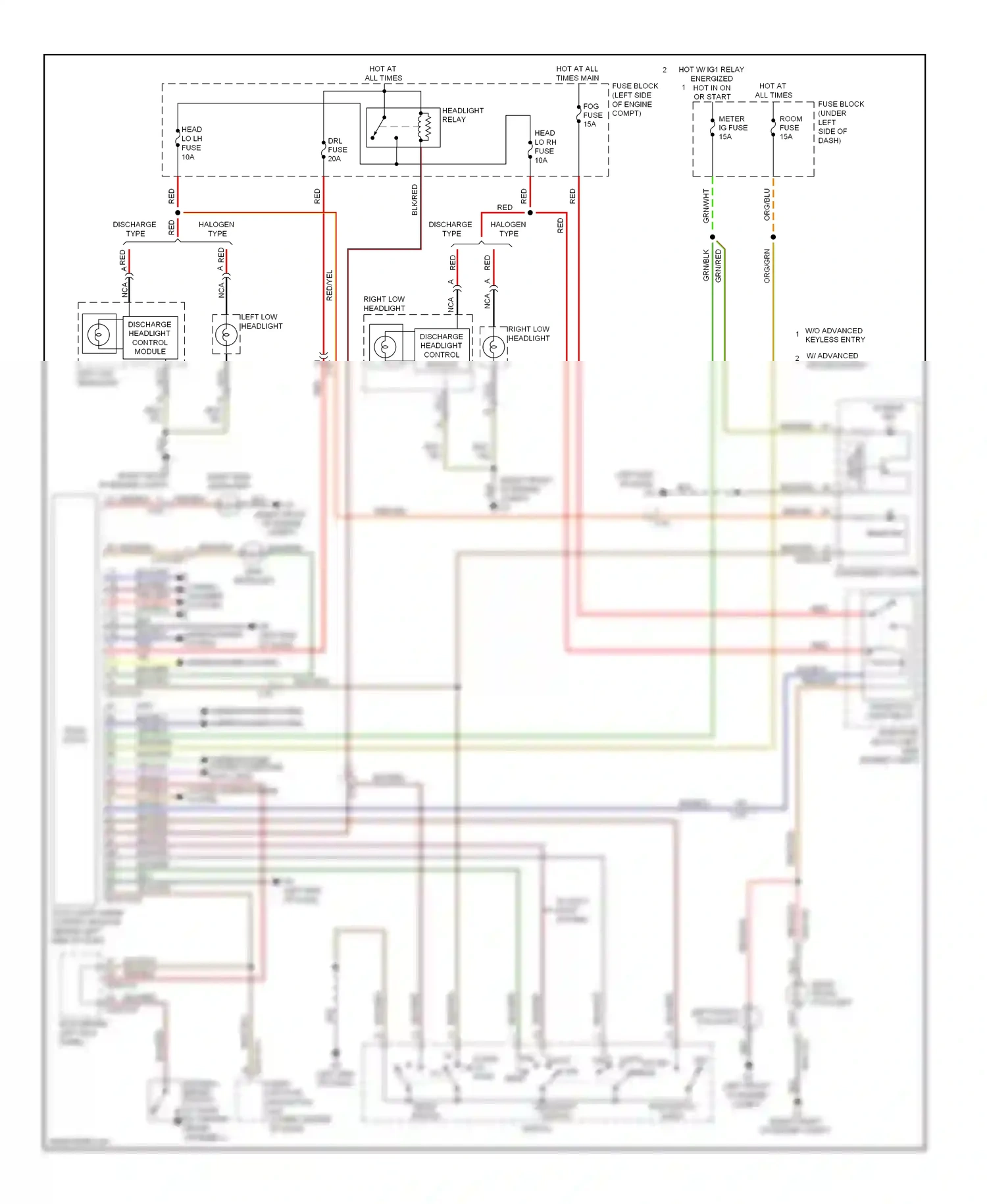 Mazda 6 GH facelift (2009-2013) compt) wiring diagram  (1 of 1)