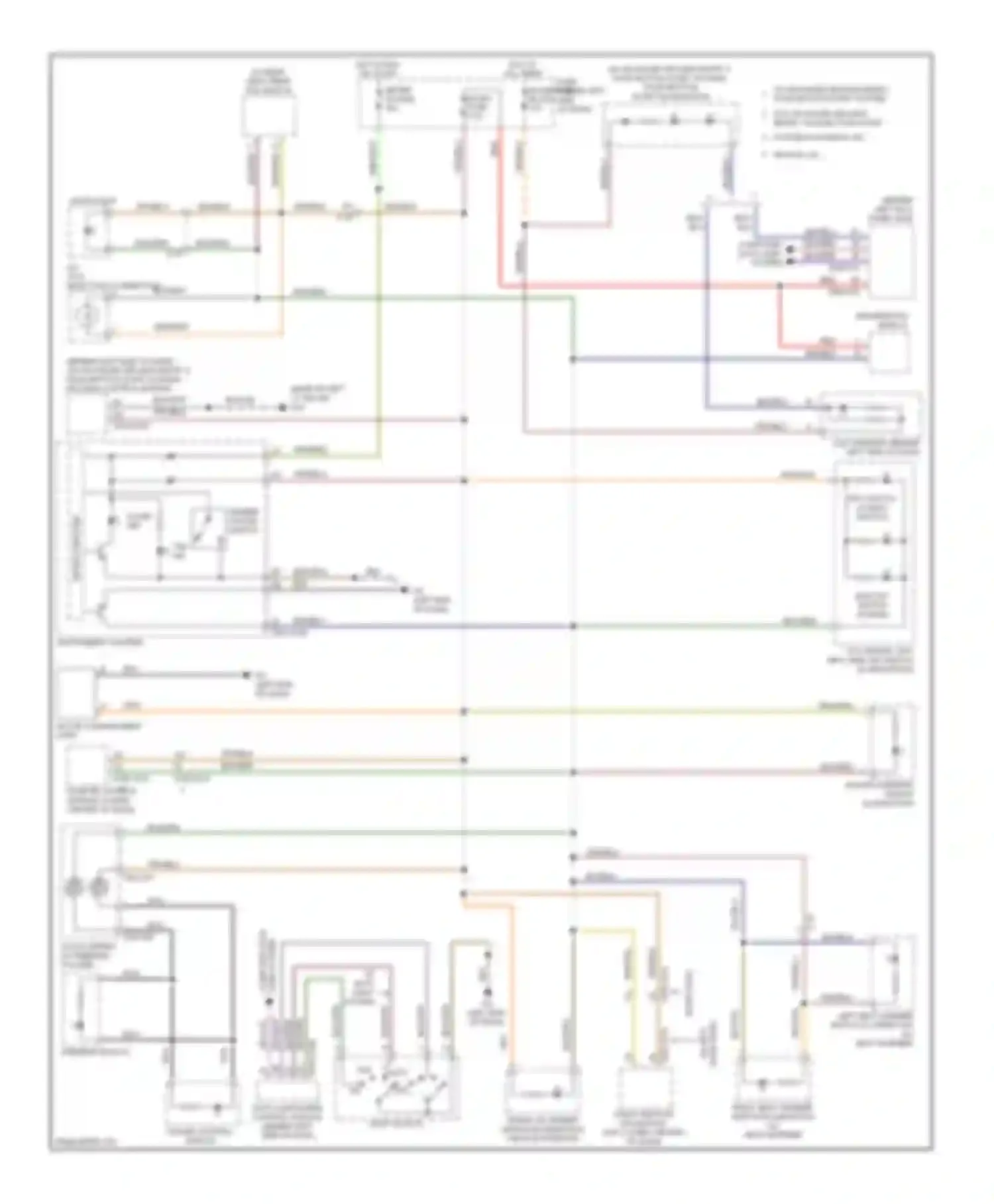 Wiring diagram dimmer cancel switch for Mazda 6 GH facelift (2009-2013) (2 of 2)