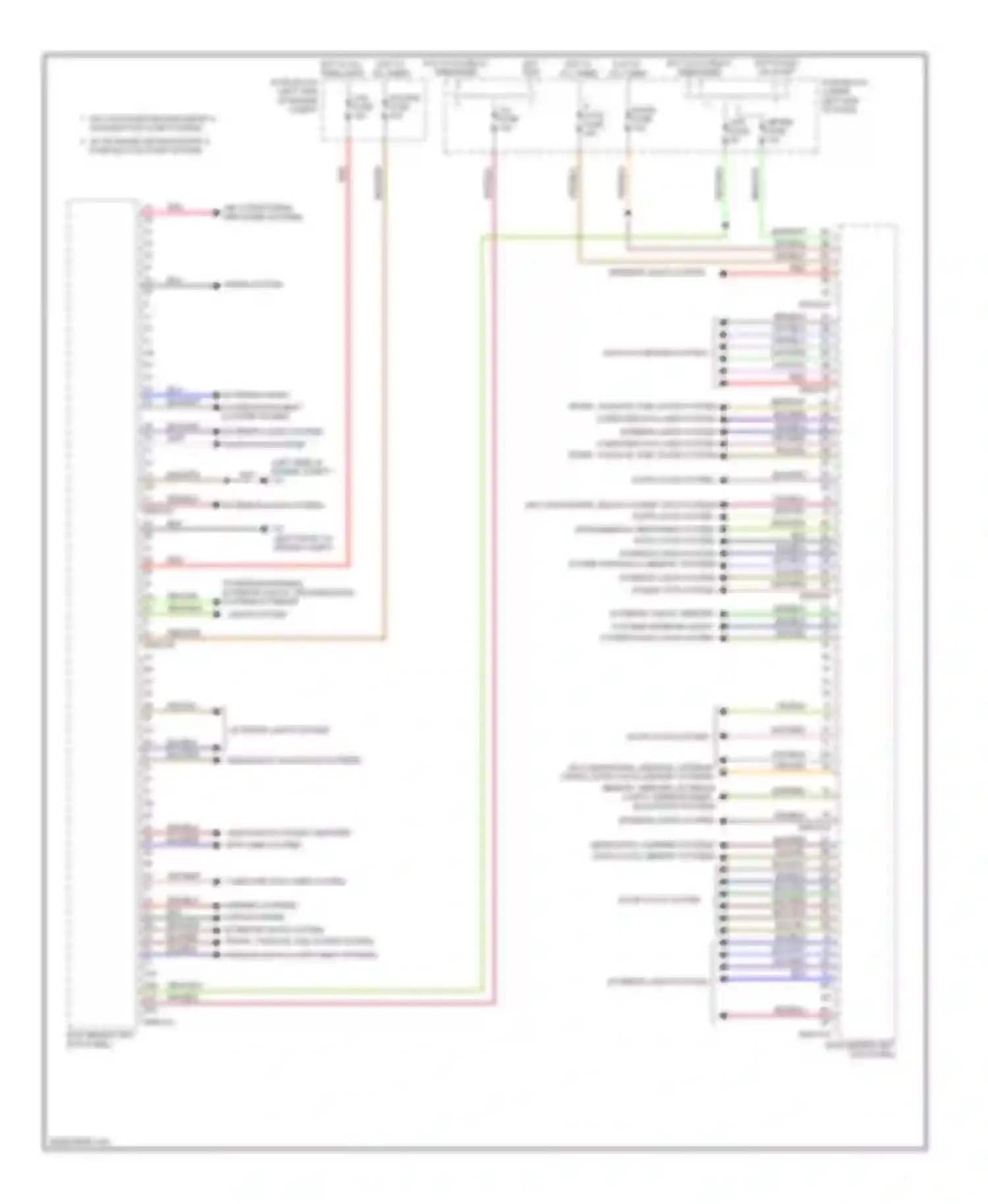 Wiring diagram exterior lights system instrument cluster system for Mazda 6 GH facelift (2009-2013) (1 of 1)