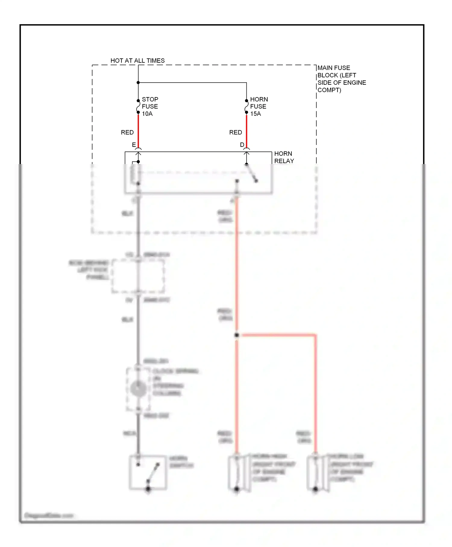 Mazda 6 GH facelift (2009-2013) nca wiring diagram  (15 of 35)