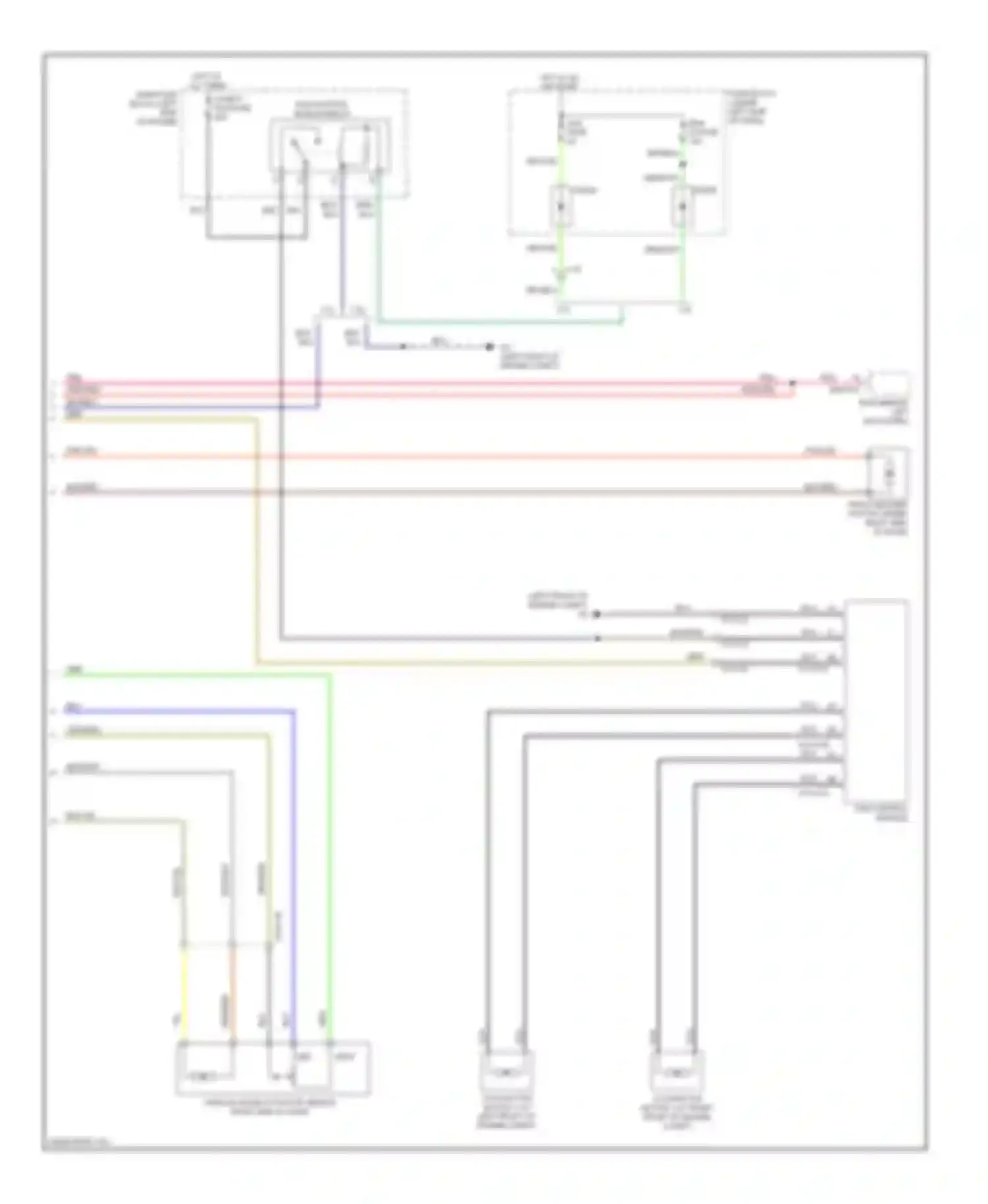 Wiring diagram pnk/org for Mazda 6 GH facelift (2009-2013) (6 of 10)