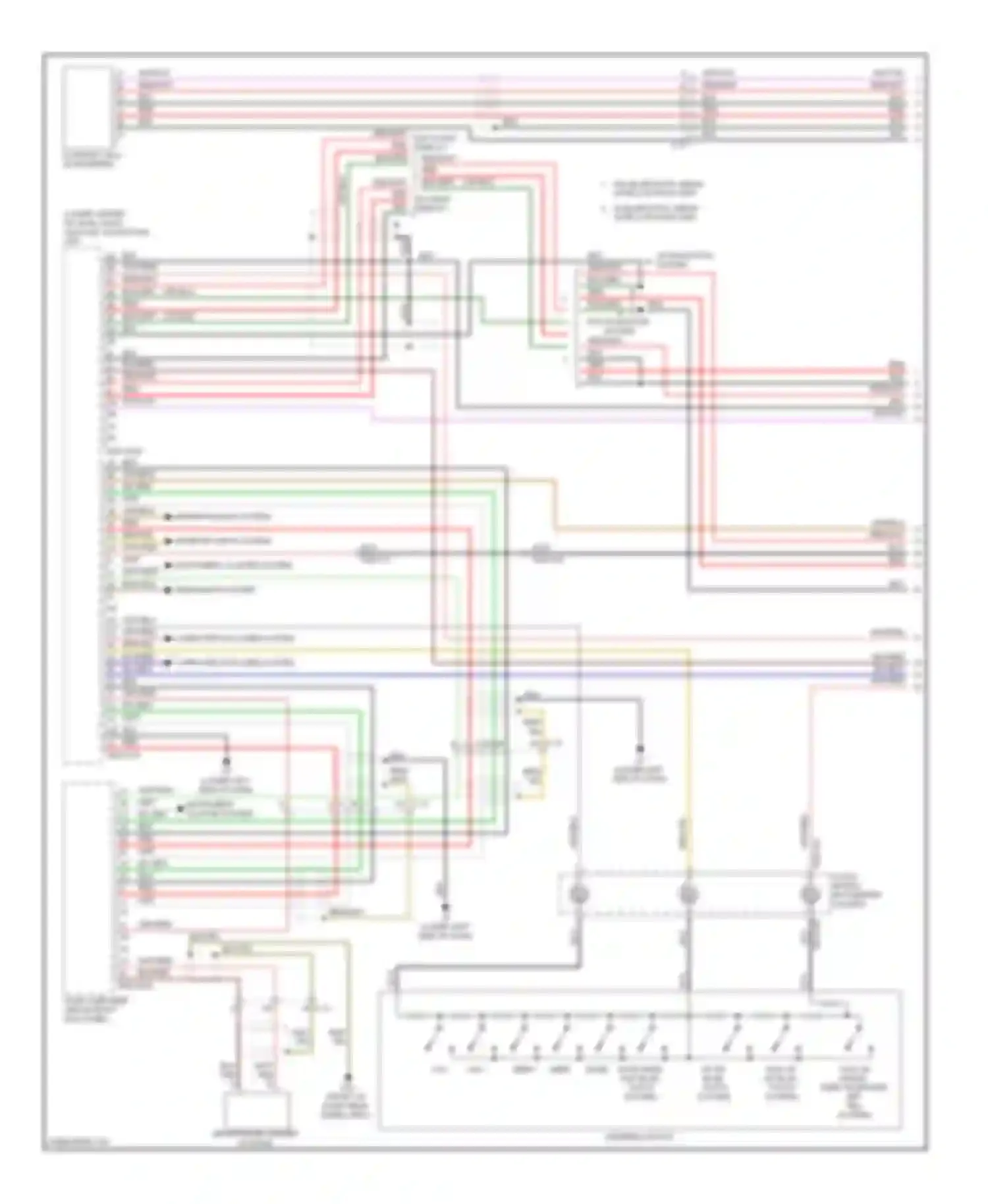 Wiring diagram steering switch for Mazda 6 GH facelift (2009-2013) (2 of 5)