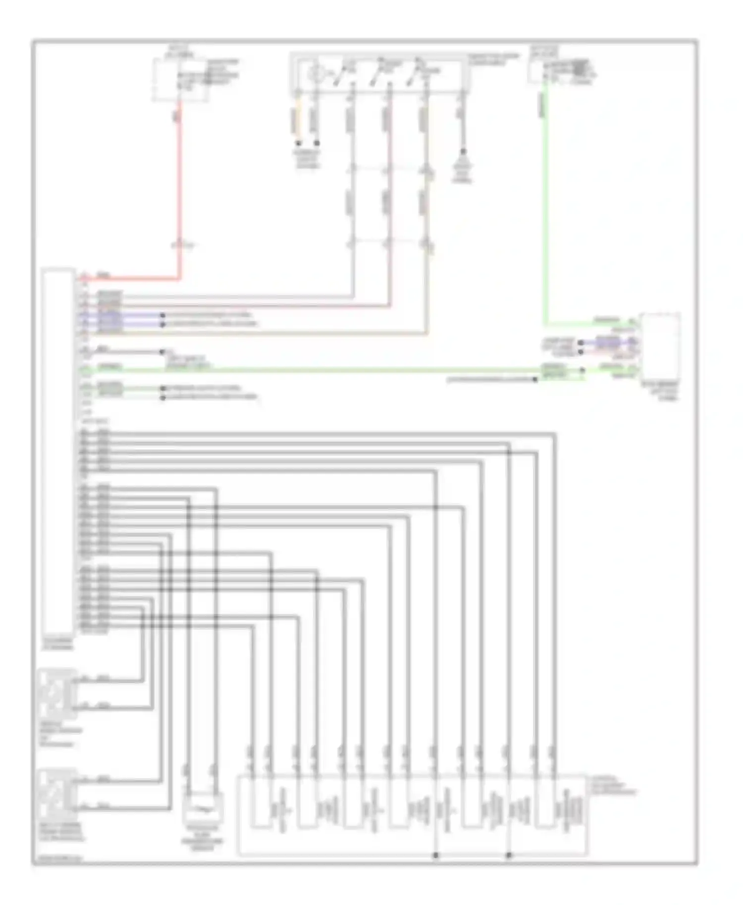 Wiring diagram transaxle fluid temperature sensor for Mazda 6 GH facelift (2009-2013) (2 of 2)