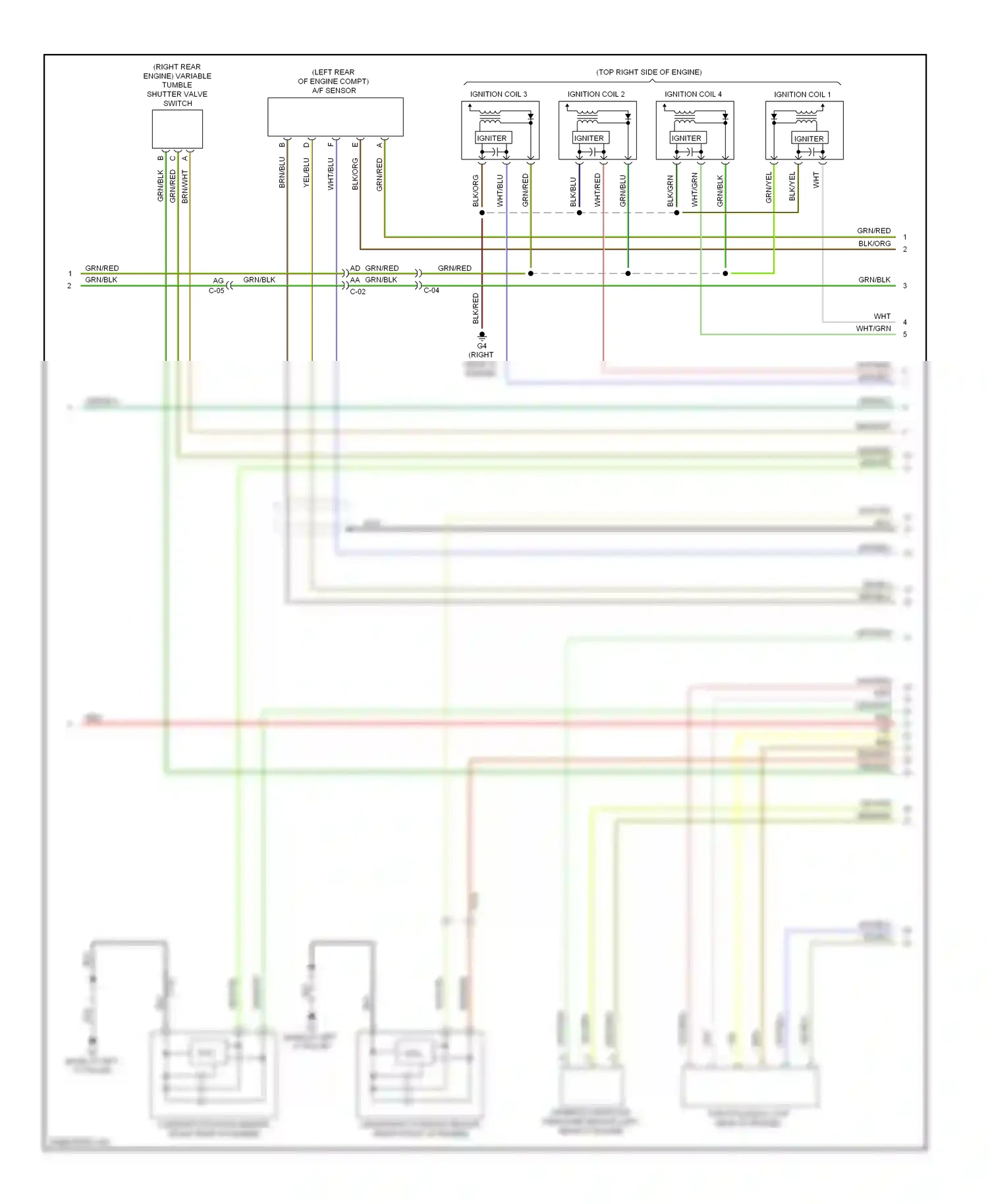 Mazda 6 GH facelift (2009-2013) wht/grn wiring diagram  (6 of 26)