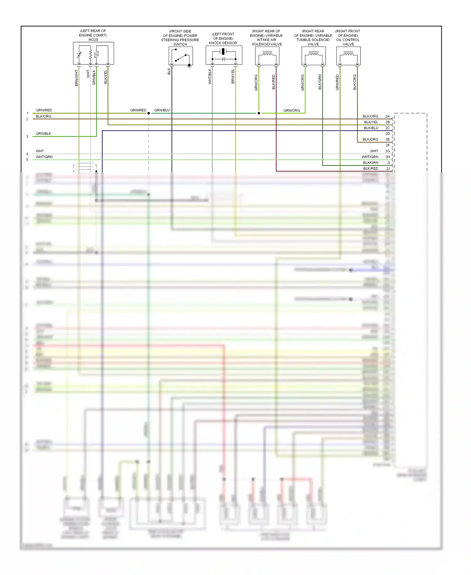 Mazda 6 GH facelift (2009-2013) yel/grn wiring diagram  (7 of 8)