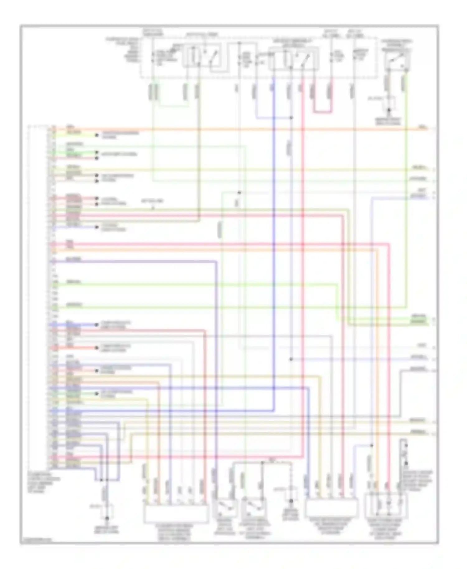 6 Mazda GH (2007-2009): Wiring diagram engine performance 2.3l, california (1 of 3)