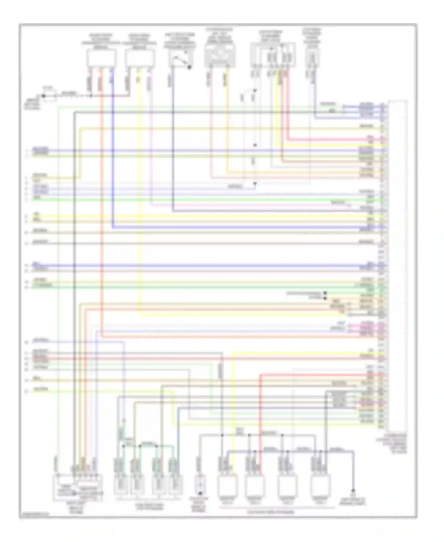 6 Mazda GH (2007-2009): Wiring diagram engine performance 2.3l, california (3 of 3)