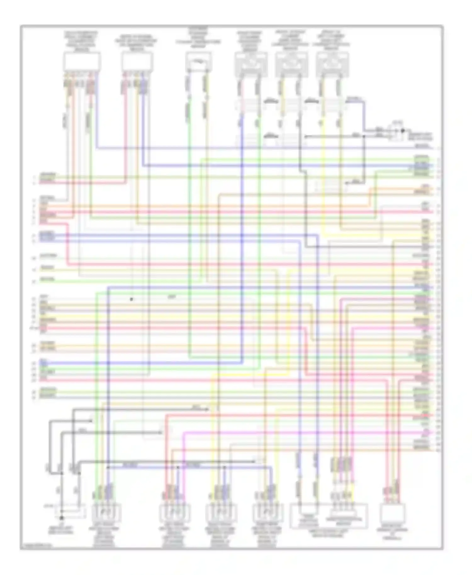6 Mazda GH (2007-2009): Wiring diagram engine performance 3.0l (2 of 4)