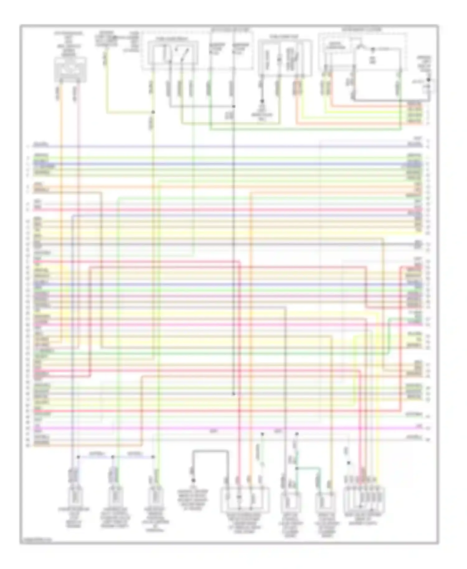 6 Mazda GH (2007-2009): Wiring diagram engine performance 3.0l (3 of 4)
