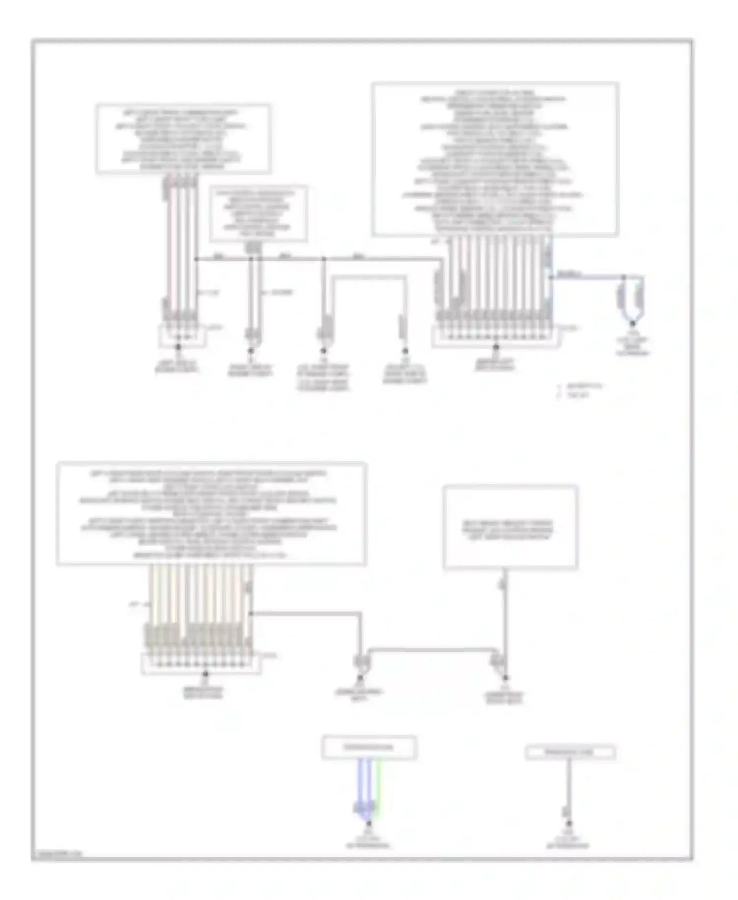 6 Mazda GH (2007-2009): Ground distribution circuit (1 of 2)