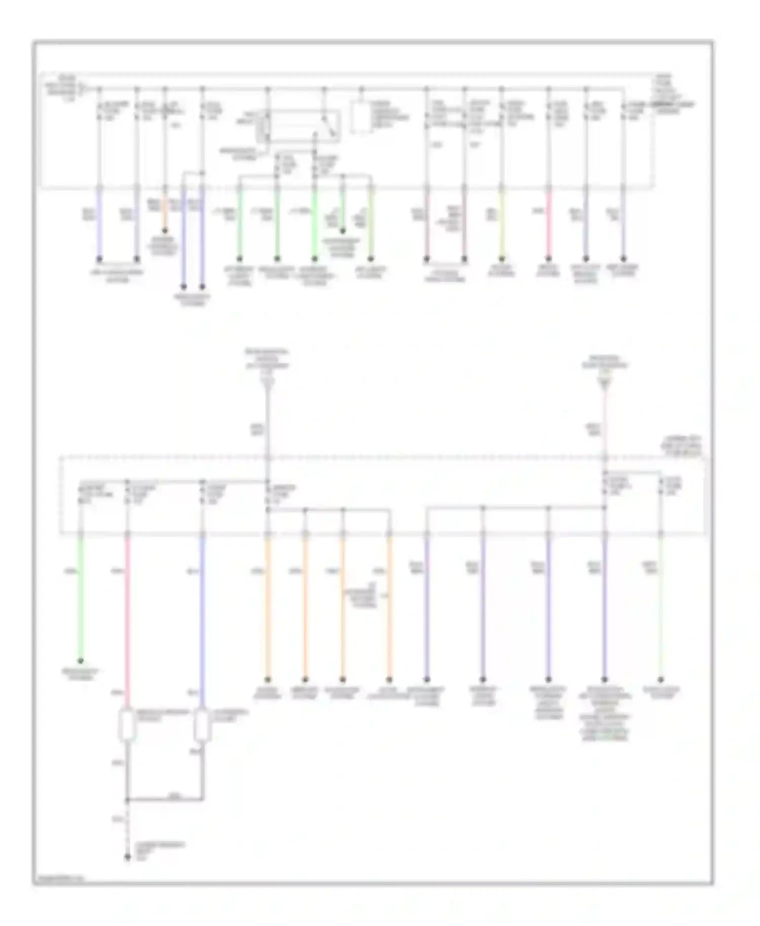 6 Mazda GH (2007-2009): Power distribution circuit (2 of 2)