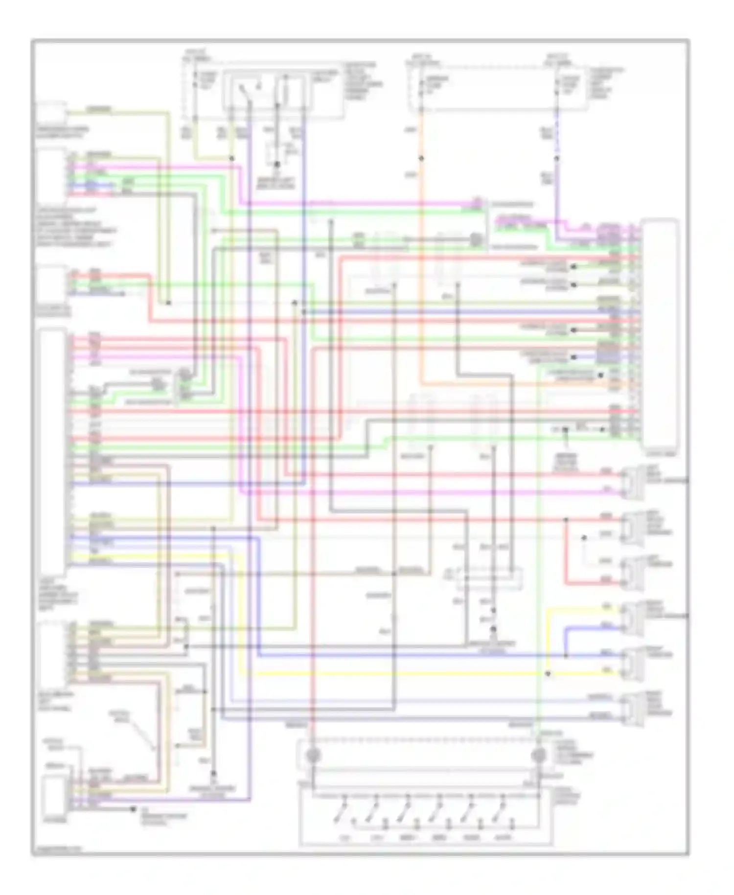 6 Mazda GH (2007-2009): Radio circuit, with bose
