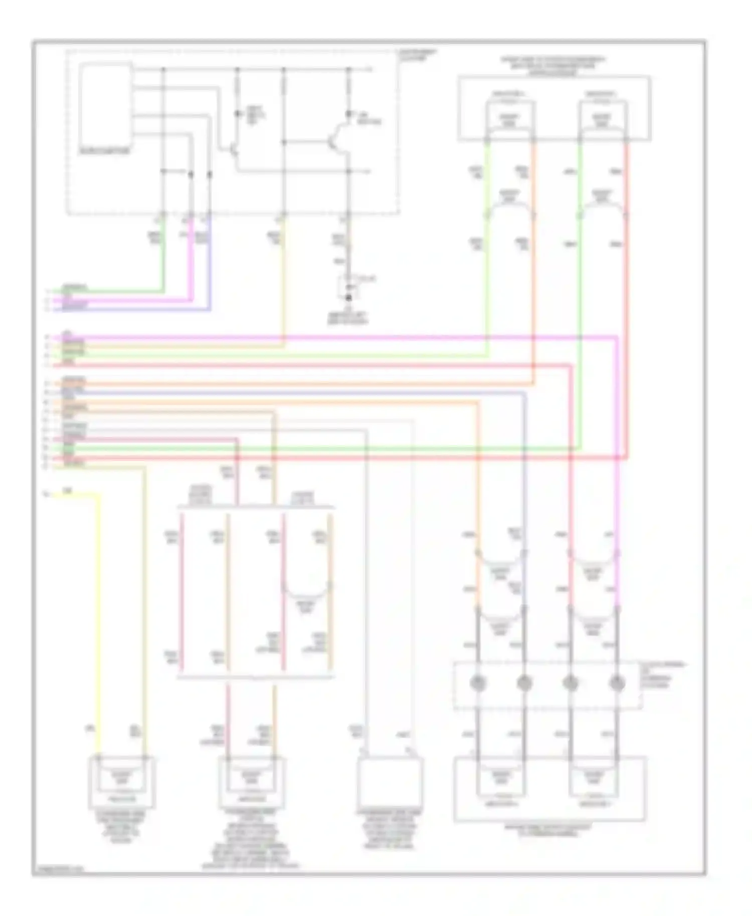6 Mazda GH (2007-2009): Supplemental restraints circuit (2 of 2)
