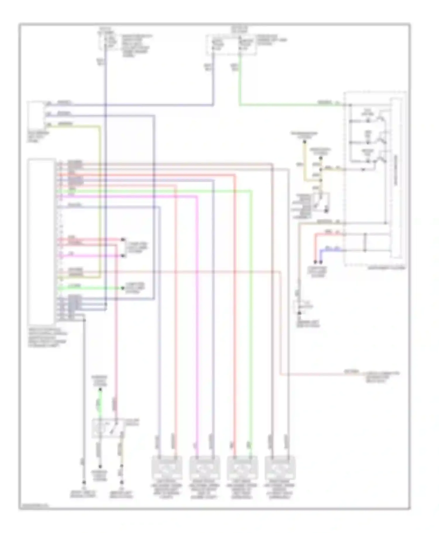 Wiring diagram aa ab ac ad for Mazda 6 GH (2007-2009) (1 of 1)