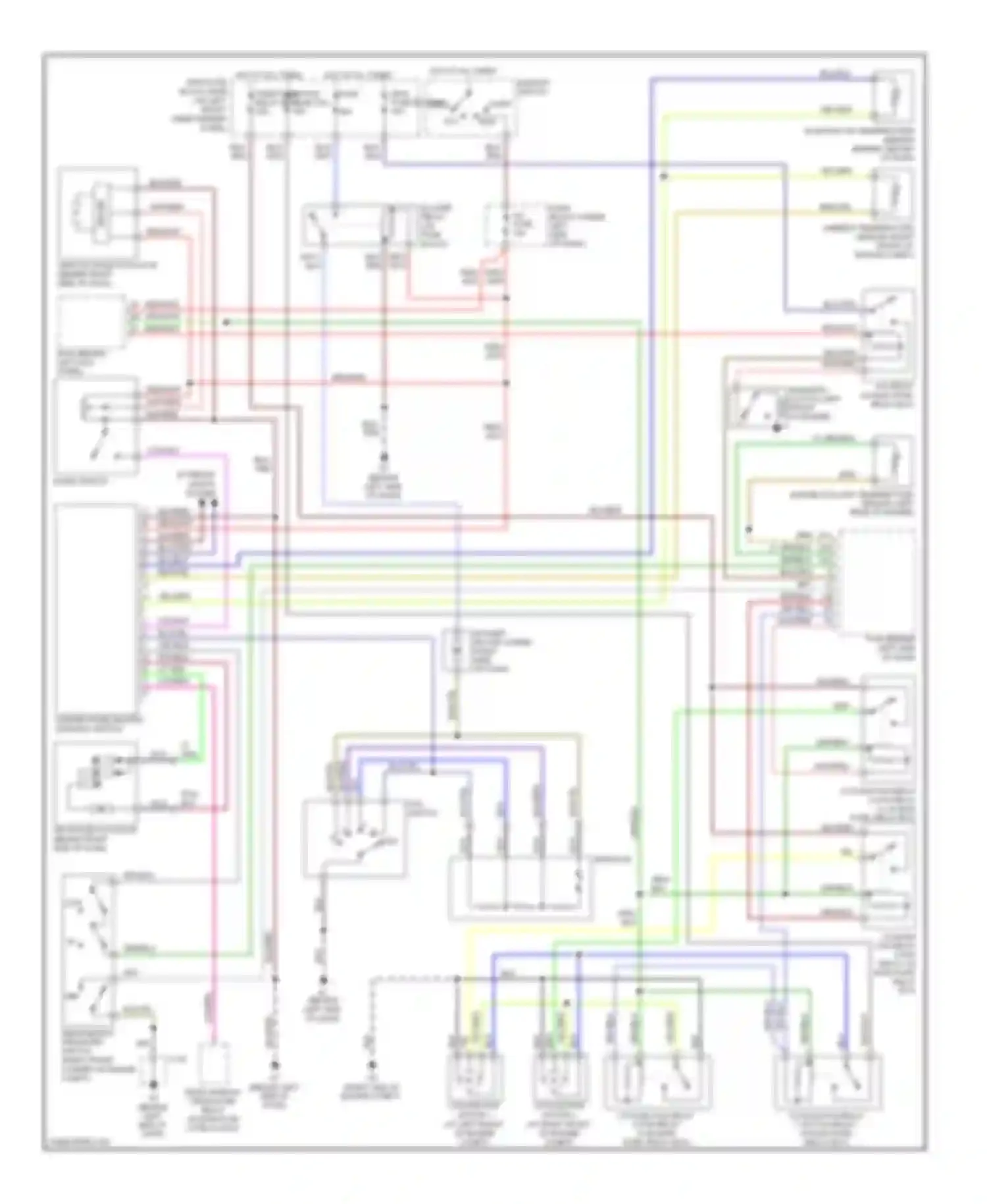 Wiring diagram blk/red for Mazda 6 GH (2007-2009) (3 of 34)